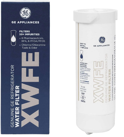 GE XWFE Genuine Refrigerator Water Filter - Pure and Crisp Water at Your Fingertips