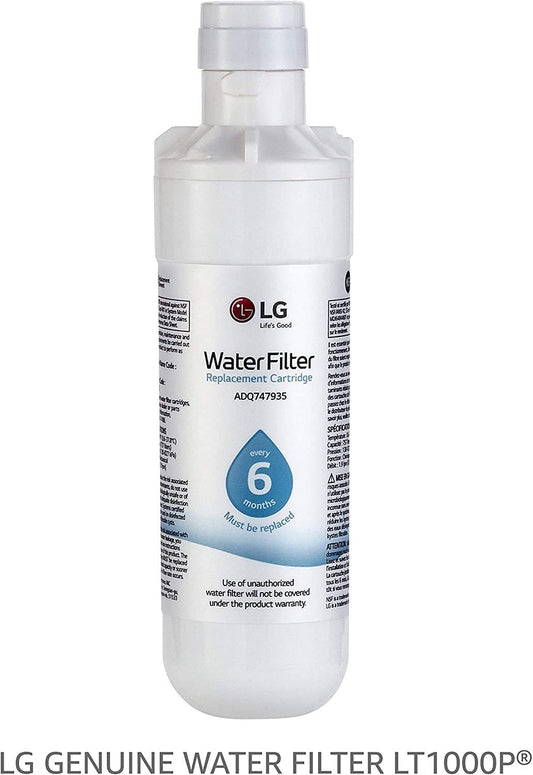 LG LT1000P Replacement Refrigerator Water Filter - Pure and Hydrating Water at Your Convenience