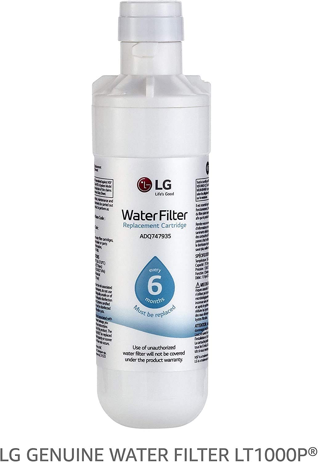 LG LT1000P Replacement Refrigerator Water Filter